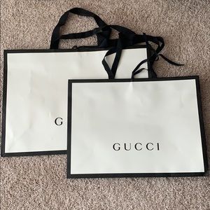 Gucci shopping bags